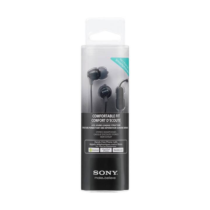 SONY MDREX15APB (In-Ear, Schwarz) - Interdiscount