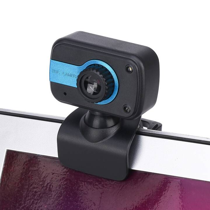 EG Webcam (640 x 480, Nero, Blu)