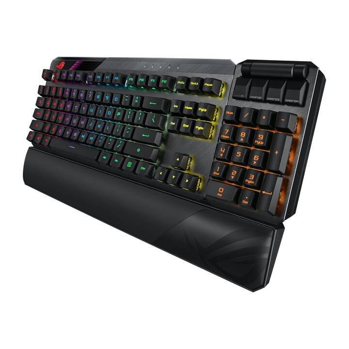 ASUS ROG Claymore II (Funk (RF), USB, Schweiz, Kabel und Kabellos)