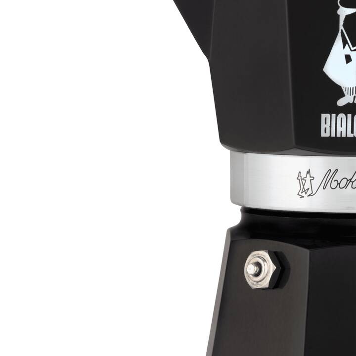 BIALETTI Moka Express (3 Tassen, Schwarz)