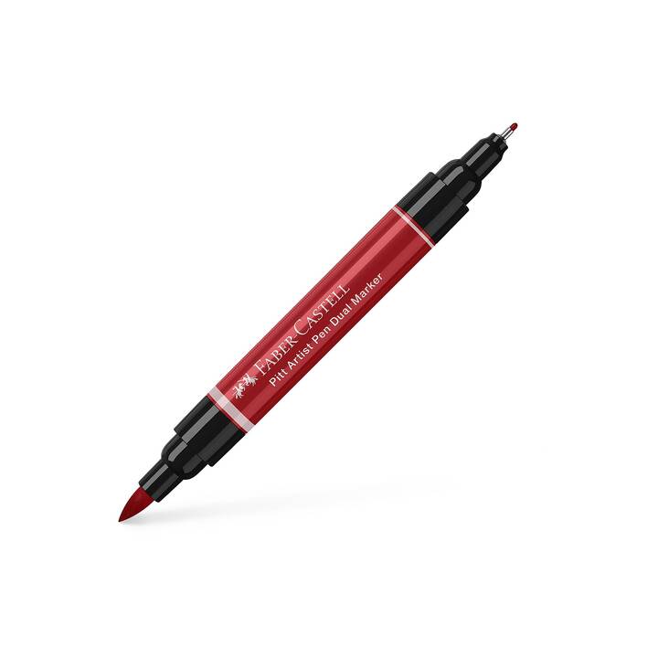 FABER-CASTELL Pitt Artist Crayon encre (Rouge, 1 pièce)