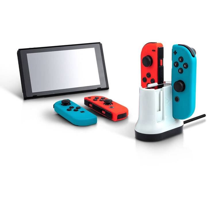 PDP Joy-Con Stazione di carico (Nintendo Switch, Bianco)