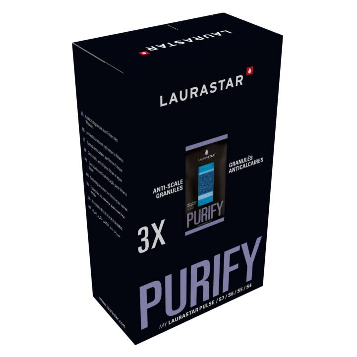 LAURASTAR Aqua Refill Pulizia e granulato (3 pezzo)