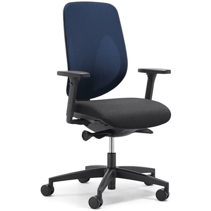 GIROFLEX 353 Comfort III Sedia girevole per ufficio (Nero)