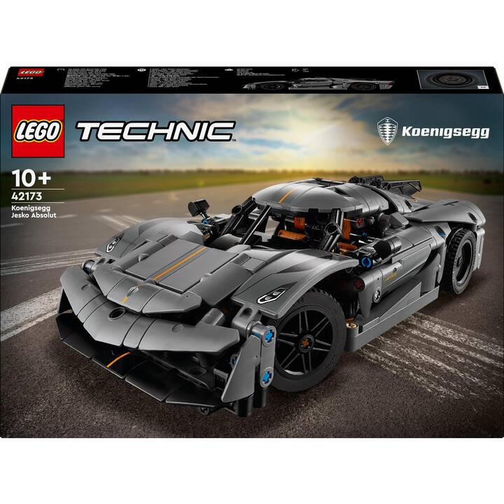 LEGO Technic Hypercar Koenigsegg Jesko Absolut grigia (42173)