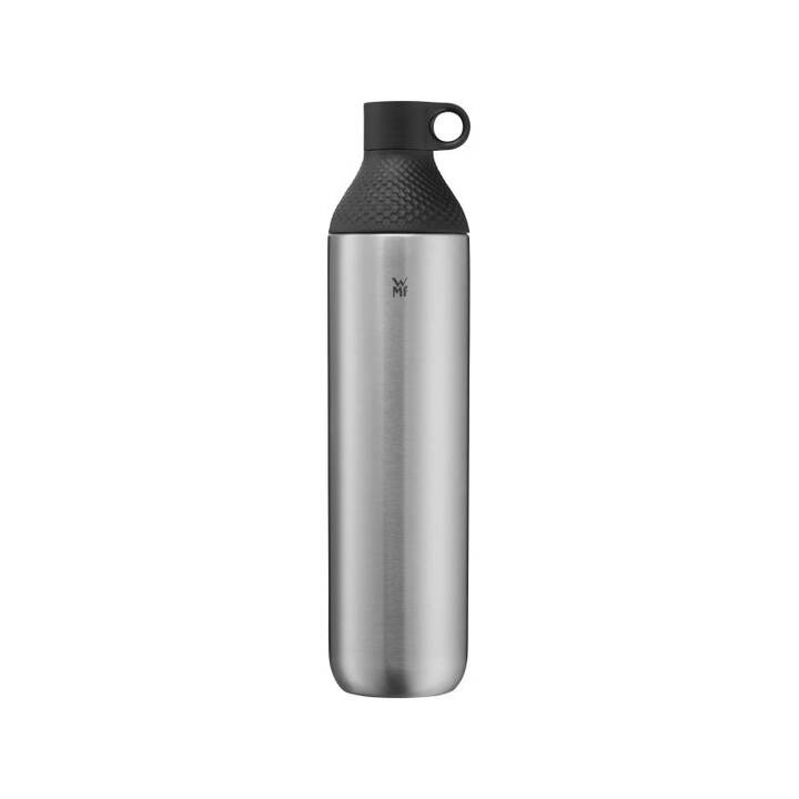 WMF Thermo Trinkflasche Iso2Go (0.75 l, Schwarz, Silber)