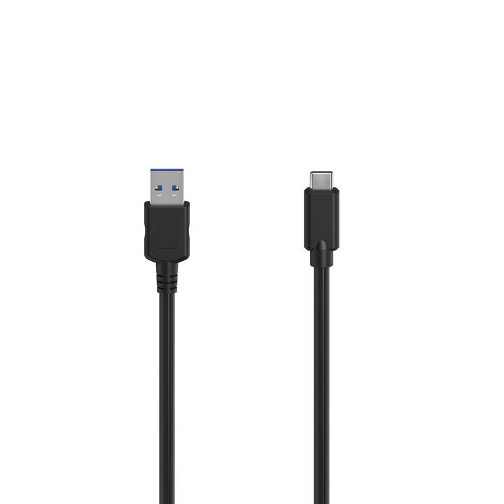 HAMA USB-Kabel (USB C, USB Typ-A, 1.5 m)