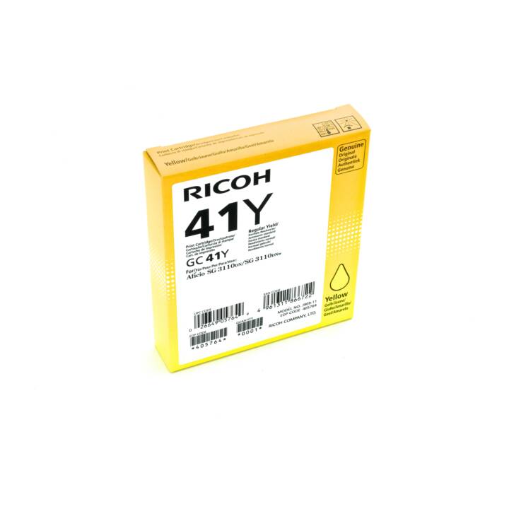 RICOH GC 41Y (Einzeltoner, Gelb)
