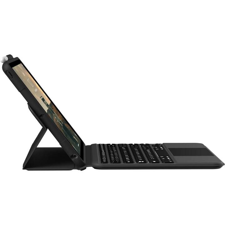 URBAN ARMOR GEAR Ger Type Cover / Tablet Tastatur (10.2", iPad (7. Gen. 2019), iPad (9. Gen. 2021), iPad (8. Gen. 2020), Schwarz)
