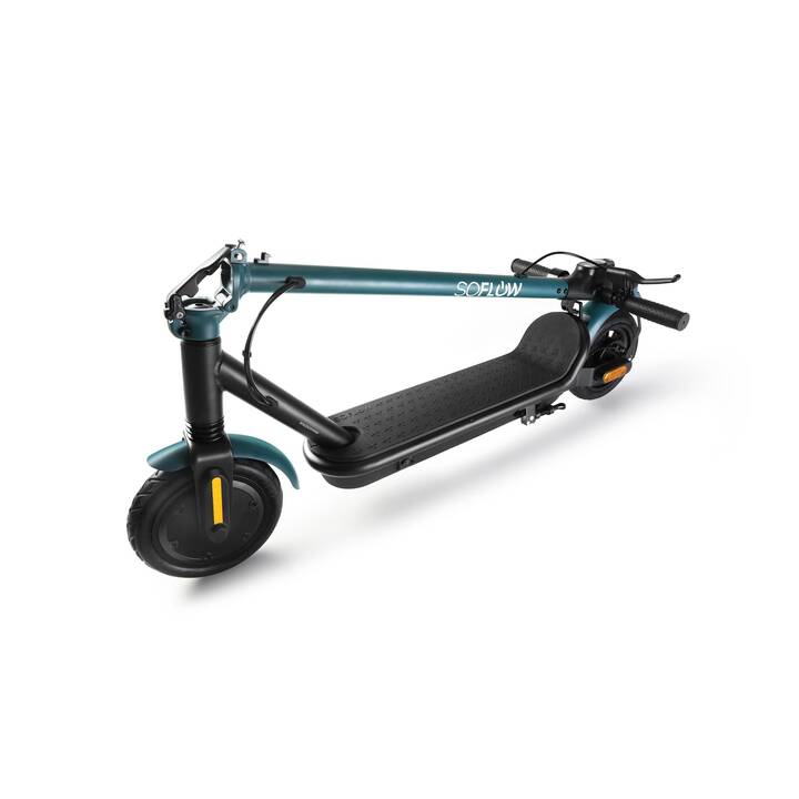 SOFLOW E-Scooter SO2 Zero (20 km/h, 300 W, 20 km, Schwarz, Blau)