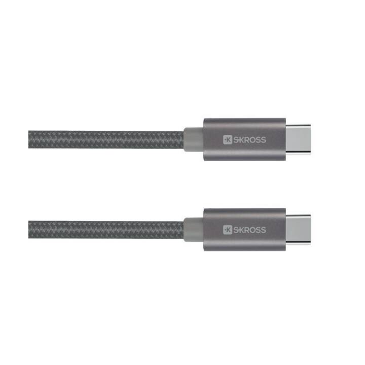 SKROSS Kabel (USB 2.0 Typ-C, 2 m)