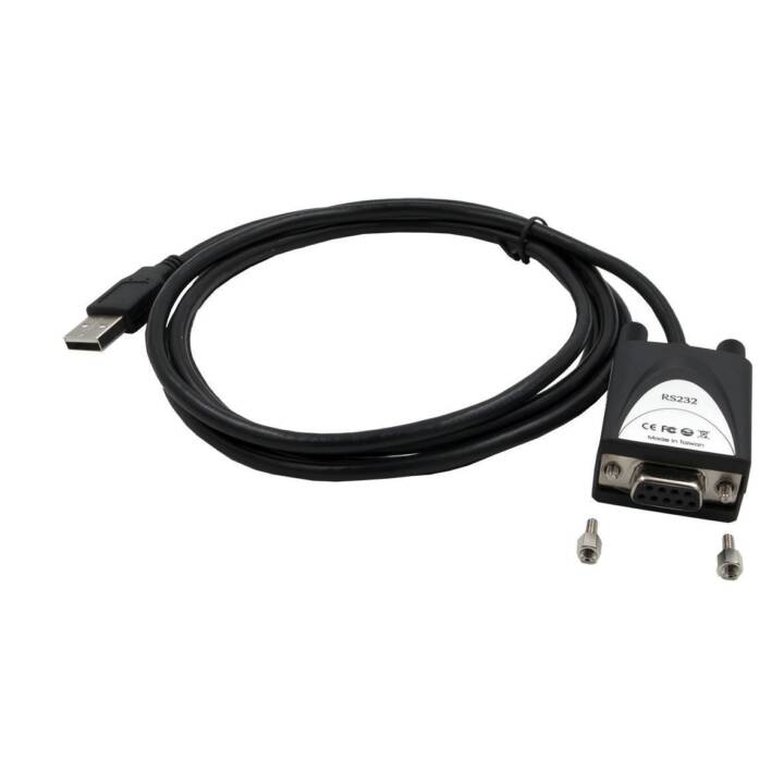 EXSYS Adaptateur (RS-232, USB 2.0 Type-C, 1.8 m)