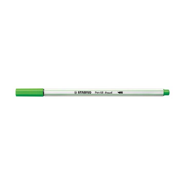 STABILO 68 brush Pennarello (Verde chiaro, 1 pezzo)