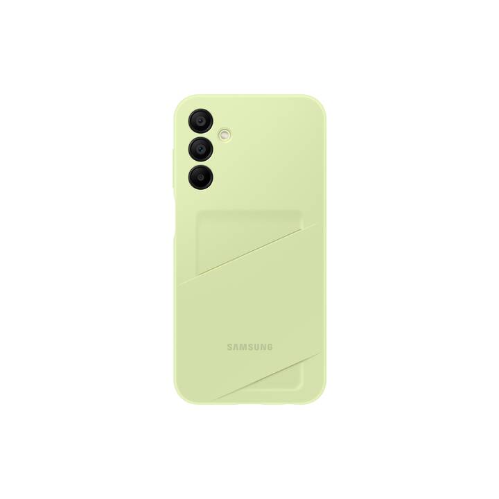 SAMSUNG Couverture arrière avec porte-carte (Galaxy A15 5G, Lime)