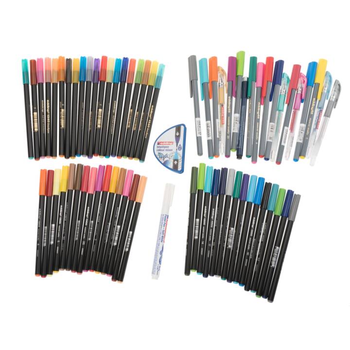 EDDING Crayon feutre (Multicolore, 70 pièce)