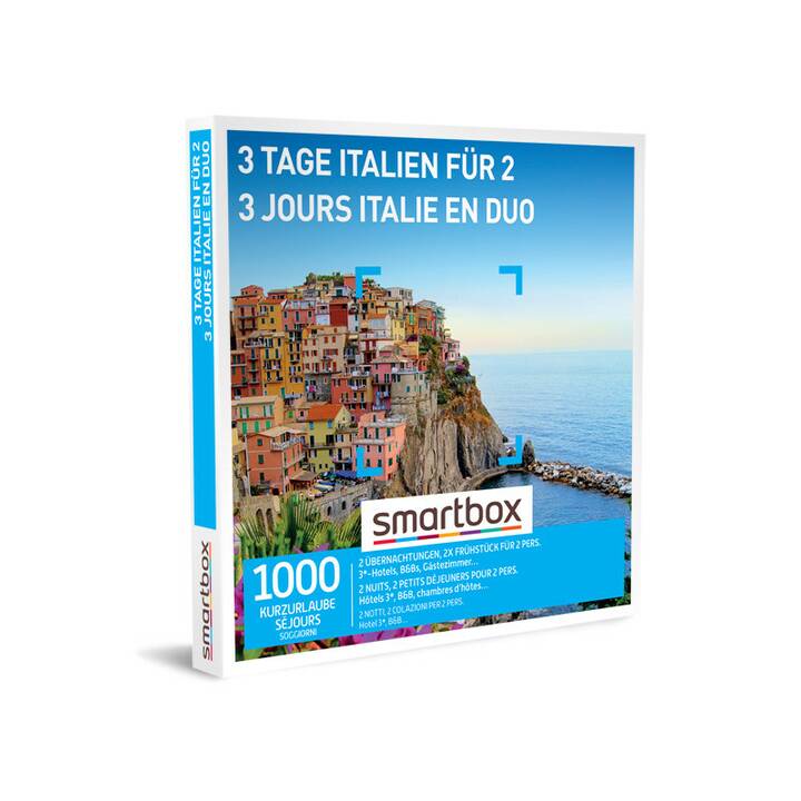SMARTBOX 3 Tage Italien für 2