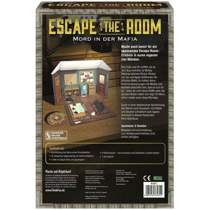 RAVENSBURGER Escape the Room - Mord in der Mafia (DE)