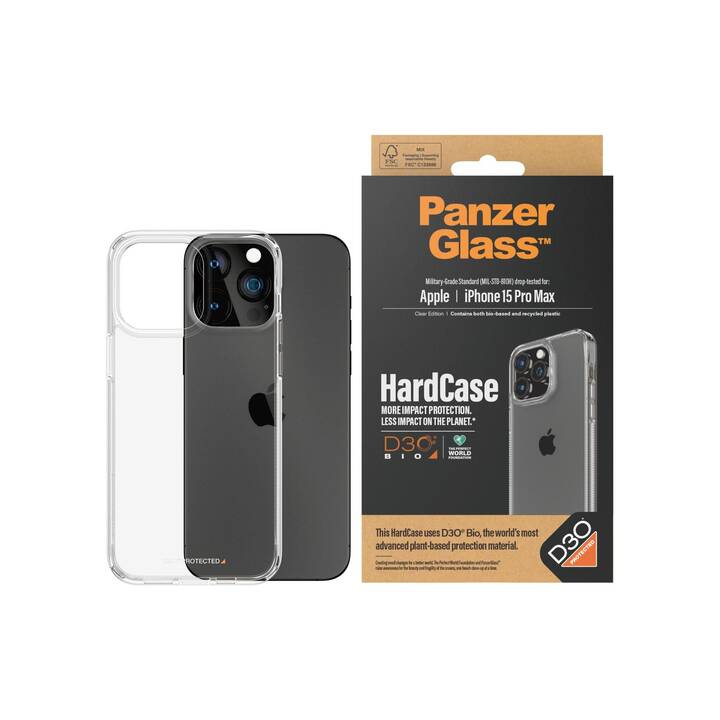 PANZERGLASS Hardcase (iPhone 15 Pro Max, Transparent)