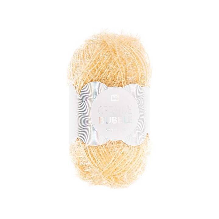 RICO DESIGN Wolle Creative Bubble (50 g, Vanille, Beige)