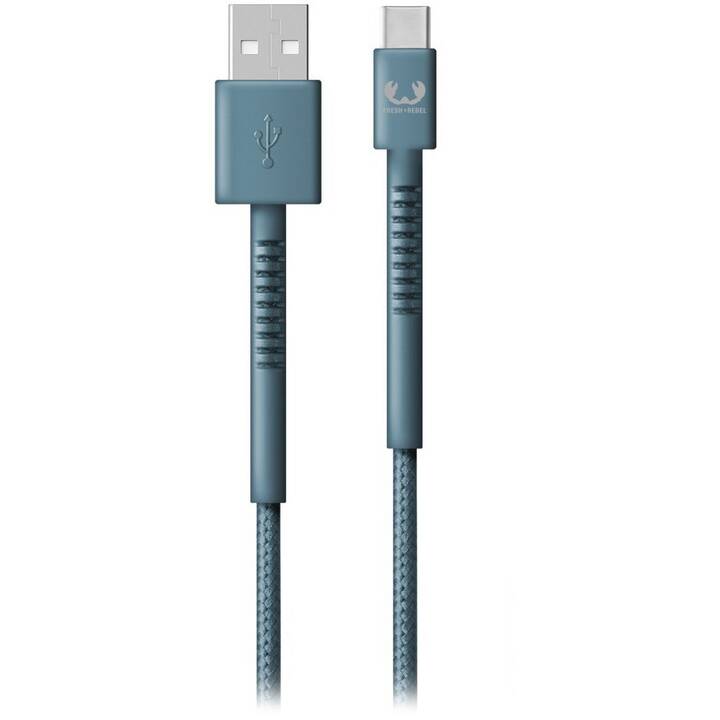 FRESH 'N REBEL Kabel (USB Typ-A, USB Typ-C, 2 m)