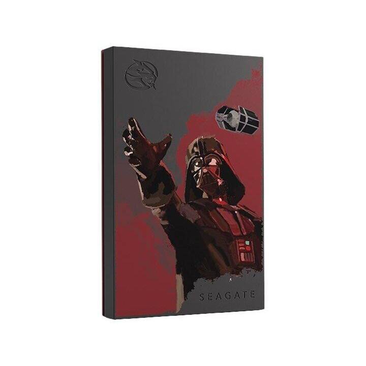 SEAGATE Darth Vader Special Edition FireCuda (USB, 2000 GB, Schwarz, Rot)