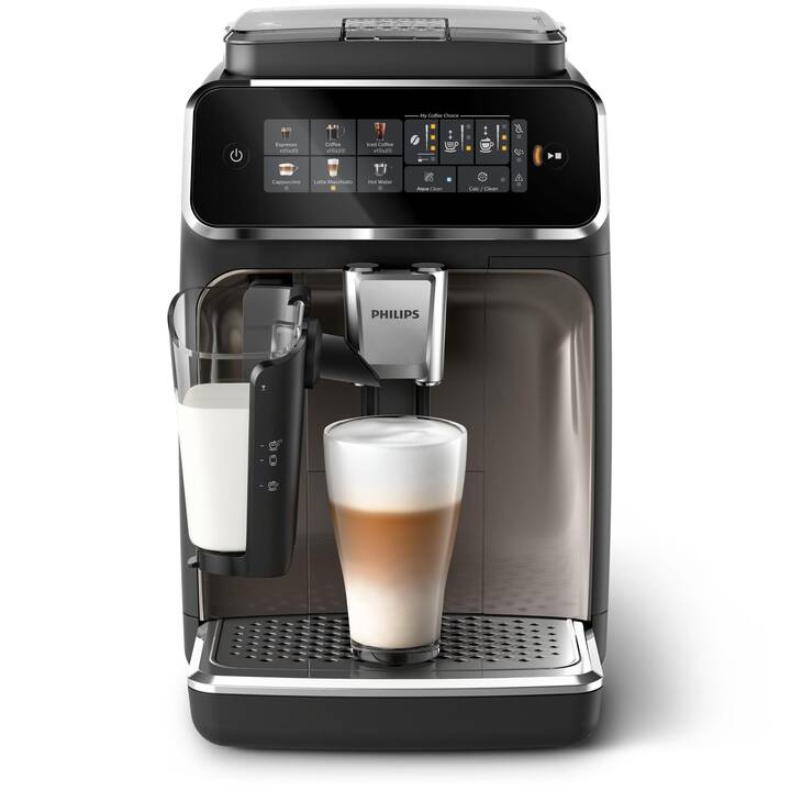 PHILIPS Series 3300 EP3347/90 (Chrom, Schwarz, 1.8 l, Kaffeevollautomat)