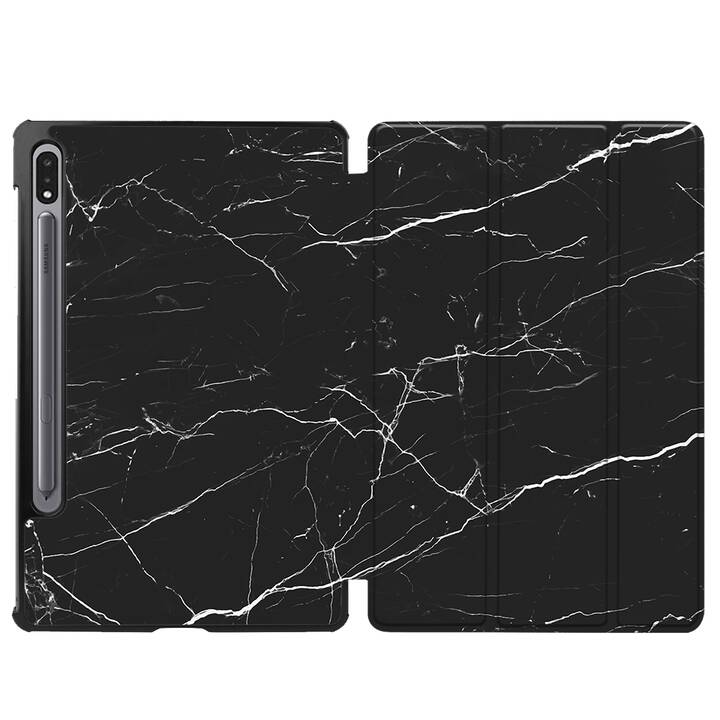 EG Coque pour Samsung Galaxy Tab S7 11" (2020) - marbre noir