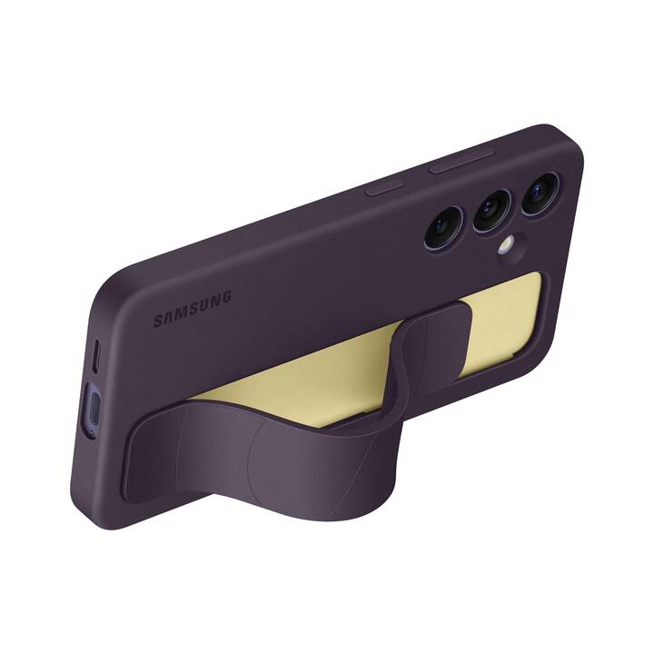 SAMSUNG Etui debout Grip (Galaxy S24+, Violet foncé)