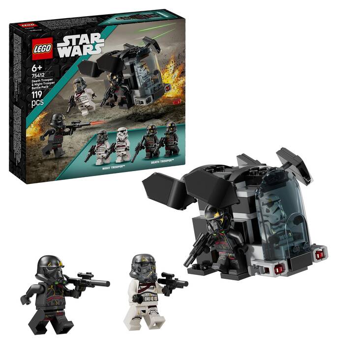 パッポヒ LEGO Star Wars Todestruppler & Nachttruppler Battle Pack (75412