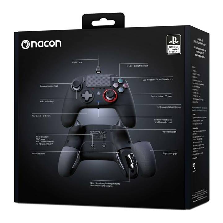 NACON Revolution Pro Controller 3 Controller (Schwarz)