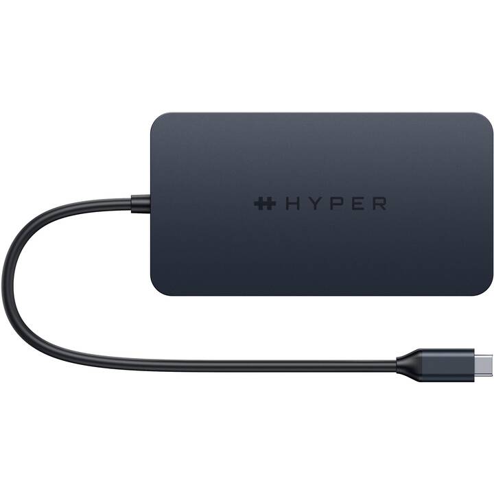HYPER Stations d'accueil HyperDrive Duel (2 x HDMI, 2 x USB 3.0 de type A, RJ-45 (LAN), USB 3.1 de type C)