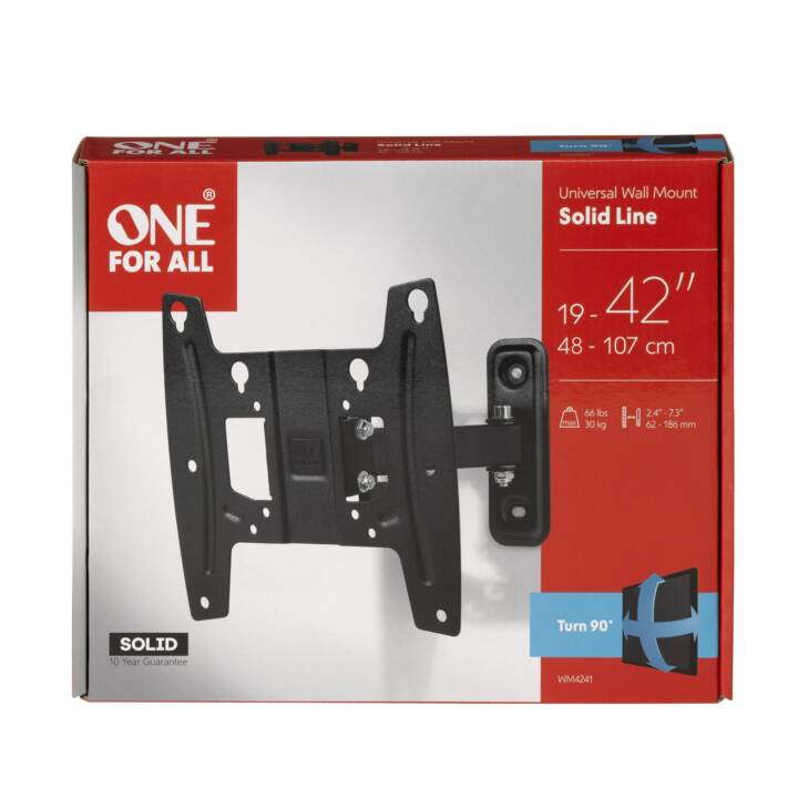 ONE FOR ALL Support mural pour TV WM4241 (19" – 42")