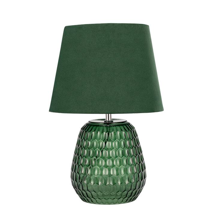 PAULEEN Lampada da tavolo Crystal Velours (Verde)