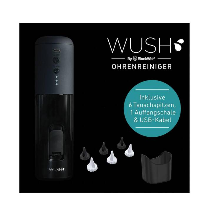 BLACK WOLF Ohrenreiniger WUSH