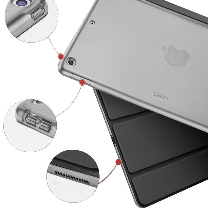 EG cover per iPad 10.2" 9a generazione (2021) - nera