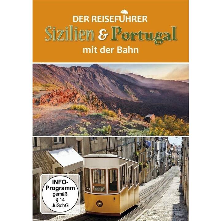 Der Reiseführer - Sizilien & Portugal mit der Bahn (DE, EN)