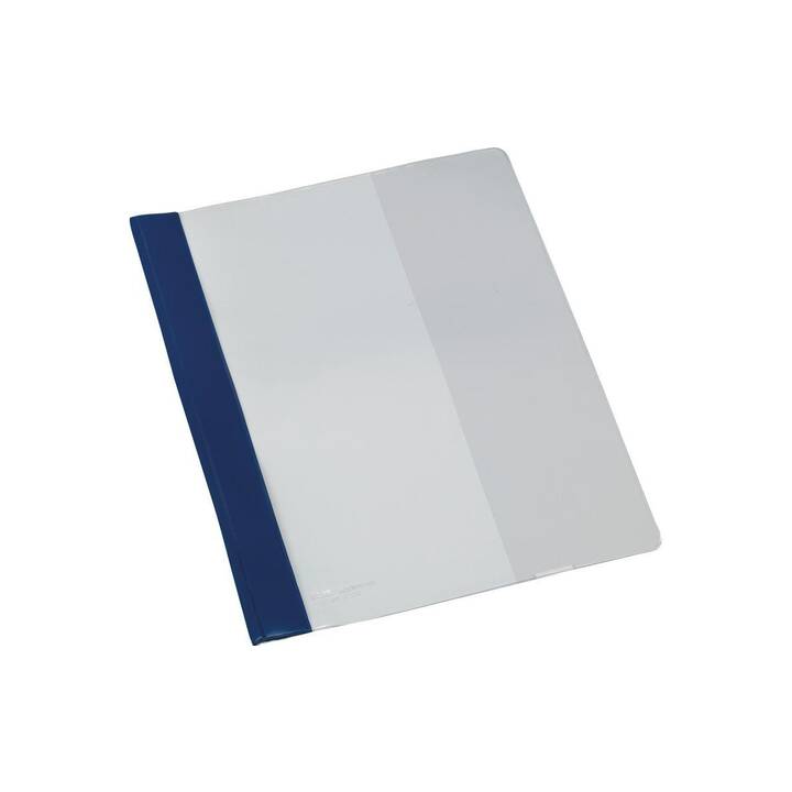 BANTEX Schnellhefter (Transparent, Blau, Weiss, A4, 1 Stück)