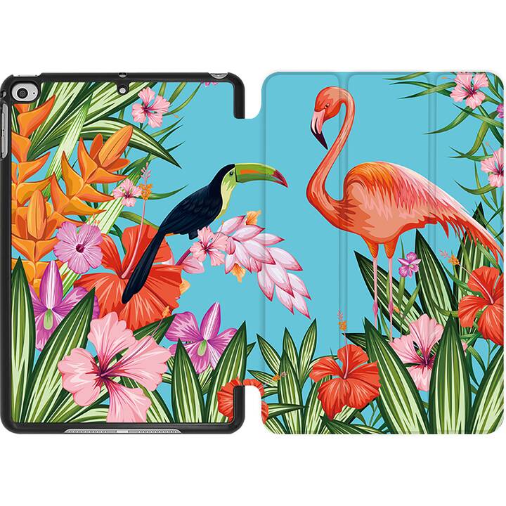 EG MTT Coque pour iPad Mini 4 (2015) et Mini 5 (2019) - flamingo
