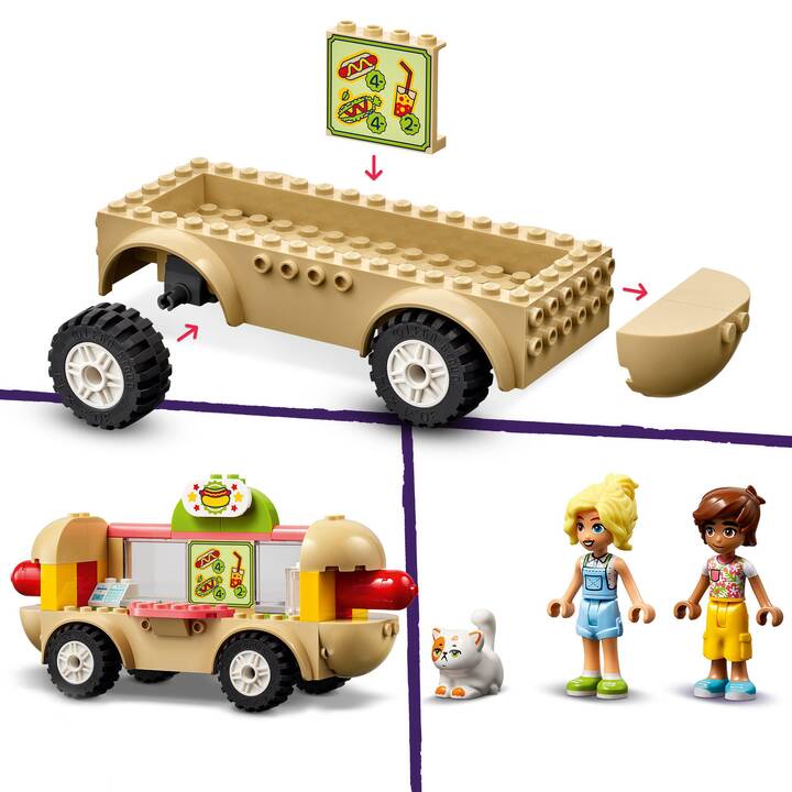 LEGO Friends Le food-truck de hot-dogs (42633)