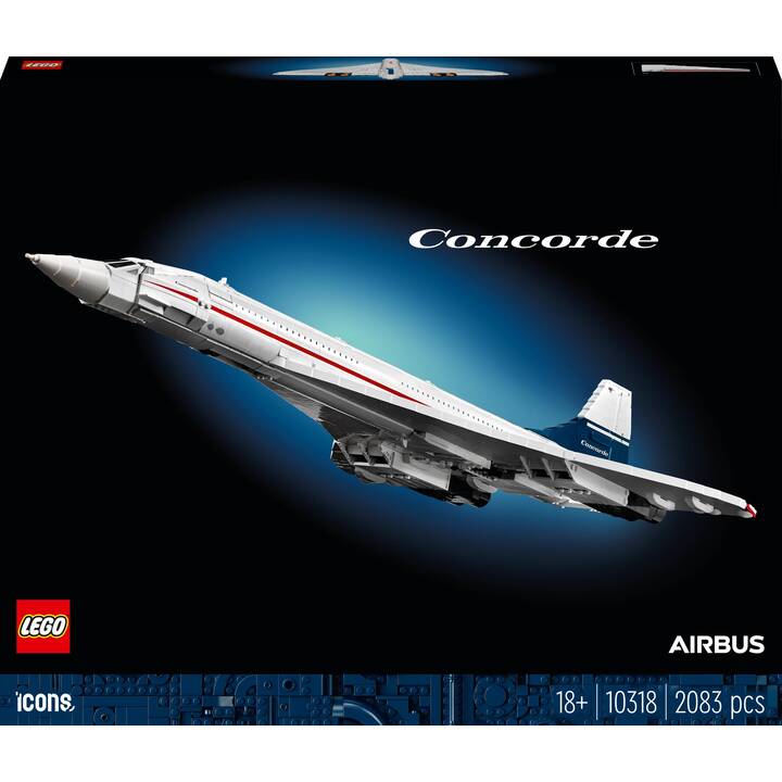 LEGO Icons Le Concorde (10318, Difficile à trouver)