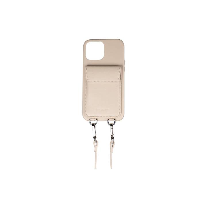 URBANY'S Backcover con cordoncino Beach Beauty (iPhone 14, Beige)
