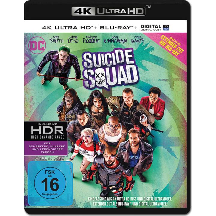 Suicide Squad (Kinoversion, Extended Edition, DE)