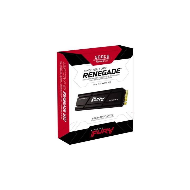 KINGSTON TECHNOLOGY 500GB Renegade PCIe NVMe SSD (PCI Express, 500 GB)
