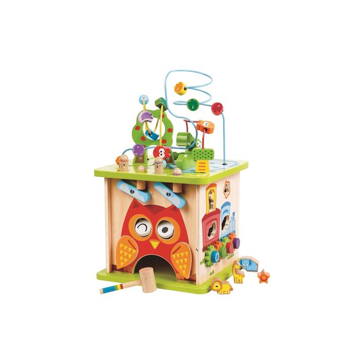 HAPE TOYS Jouet pour développer la motricité Wild Safari Adventure Center