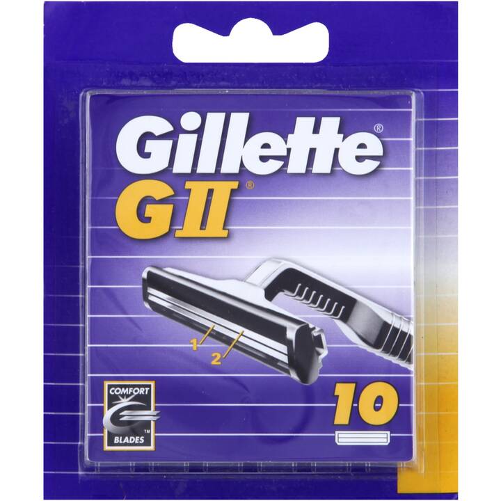 GILLETTE Rasierklinge GII (10 Stück)