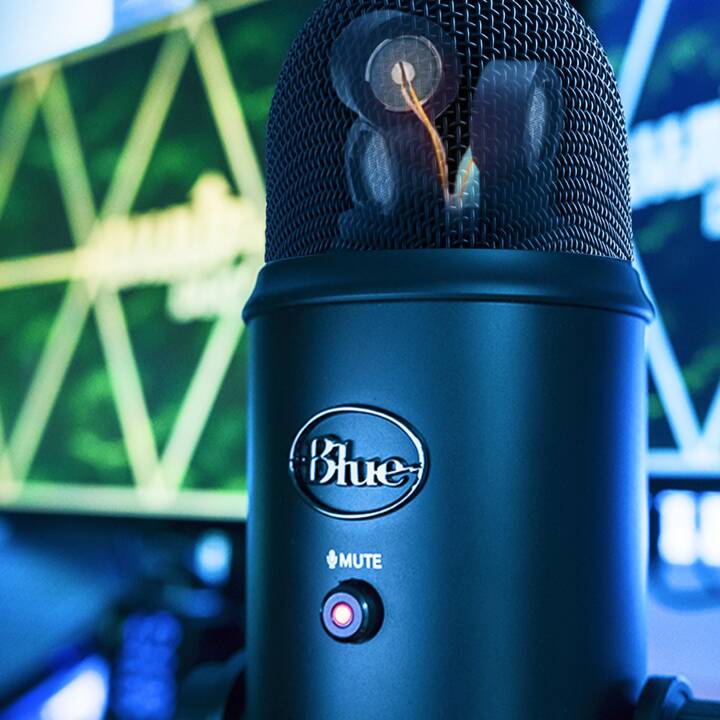 BLUE Yeti Microfono da tavolo (Nero)
