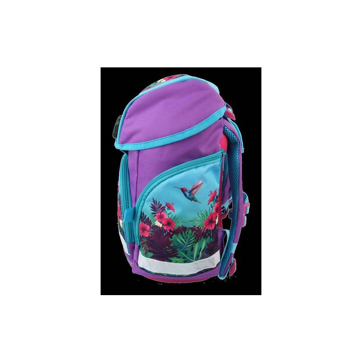 FUNKI Jeu de sacoches Joy Bag Tropical (25 l, Pourpre, Bleu, Pink)