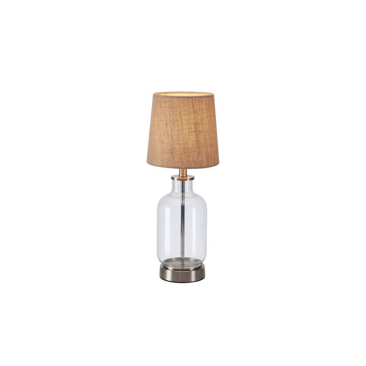 MARKSLÖJD Lampe de table  Costero  (Transparent, Beige, Nature, Verre blanc)
