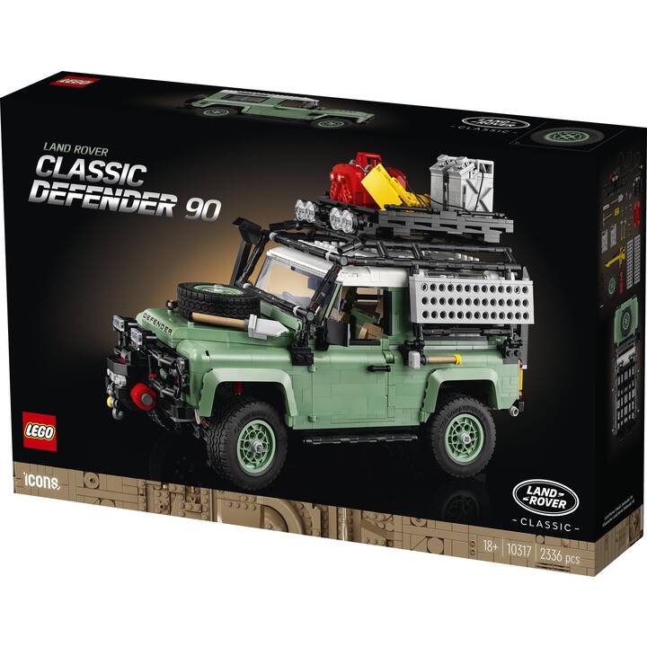 LEGO Icons Klassischer Land Rover Defender 90 (10317)