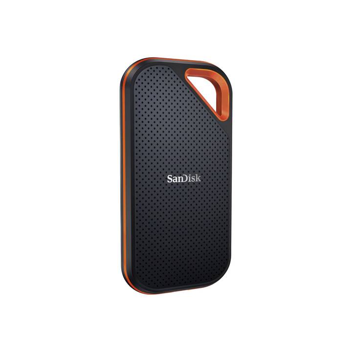 SANDISK Pro Portable V2 (USB Typ-C, 1 TB, Schwarz)